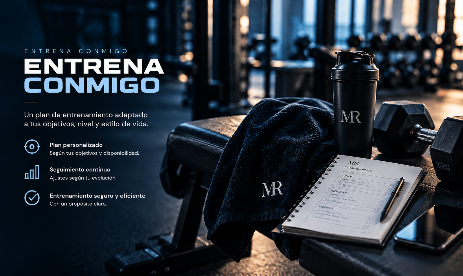 Entrenamiento personalizado y seguimiento con Marc Rivero